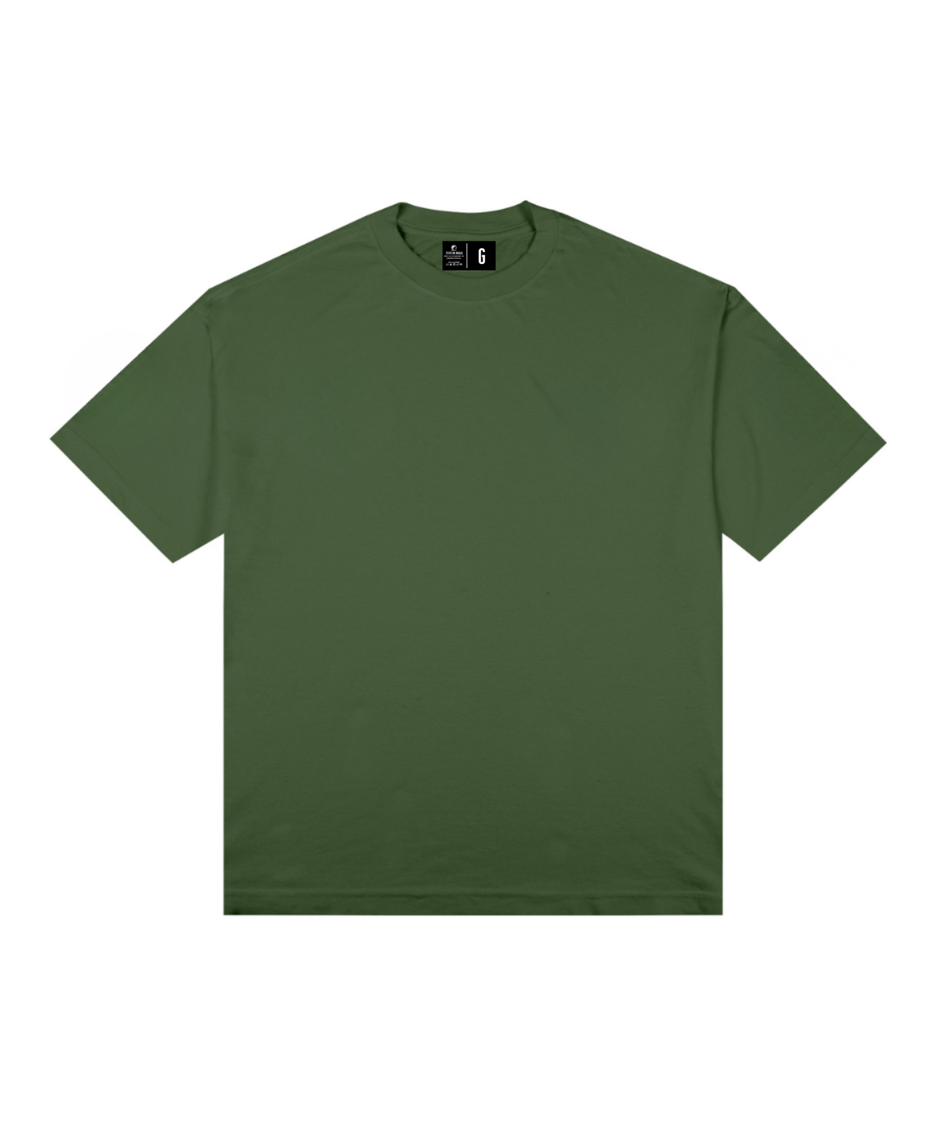Camiseta Lisa Premium Oversized 20.1