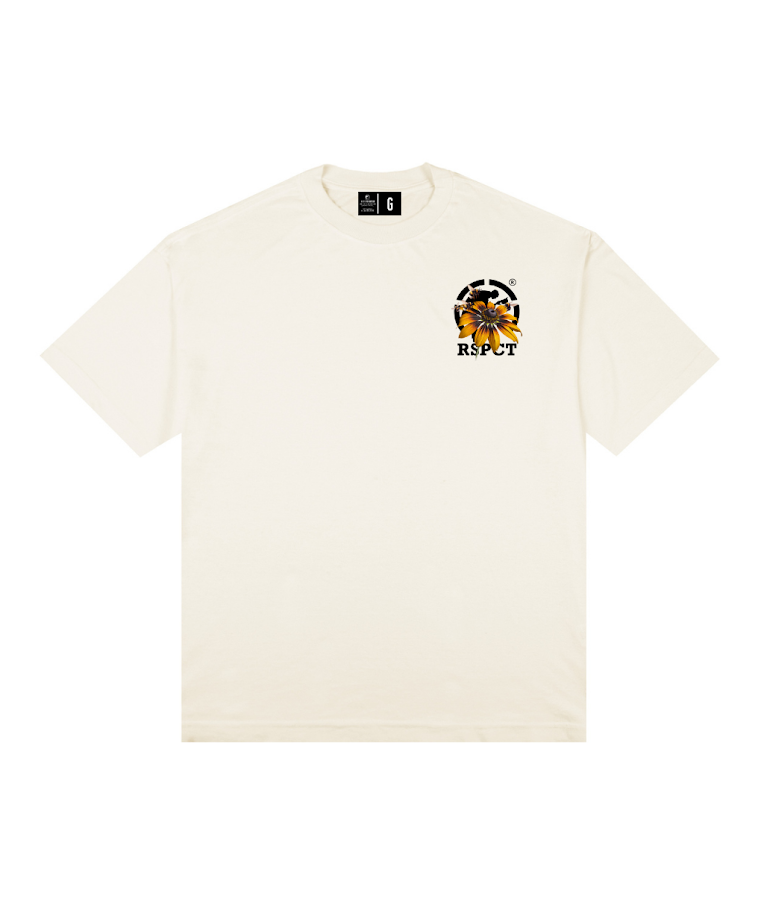 Camiseta Oversized Respect Girassol