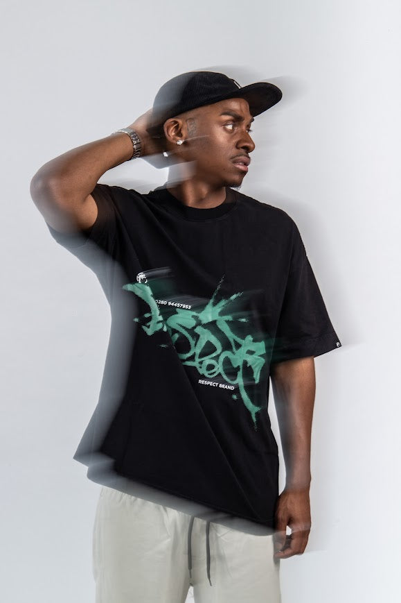 Camiseta Oversized Respect Pixe