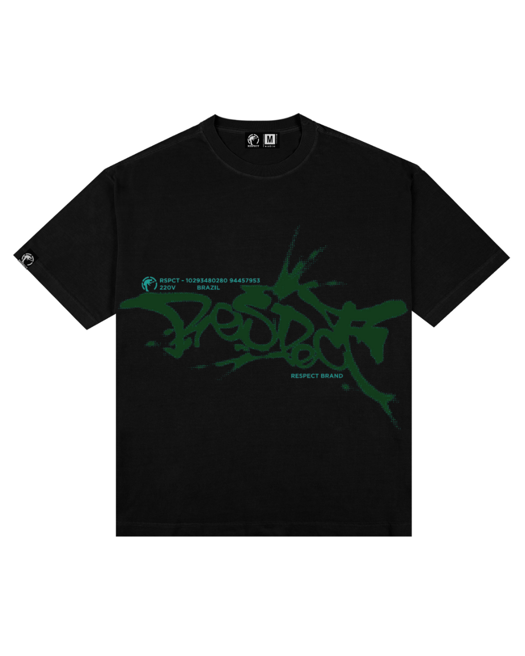 Camiseta Oversized Respect Pixe