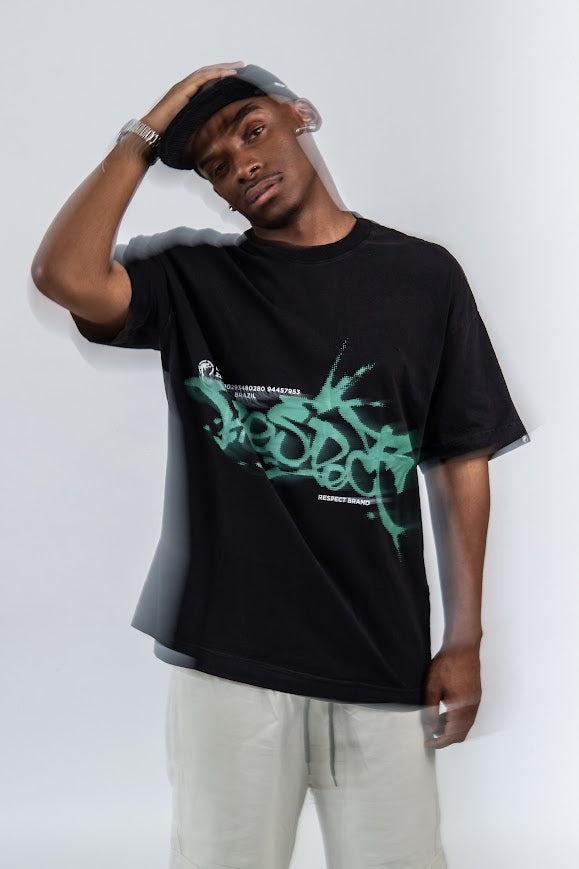 Camiseta Oversized Respect Pixe