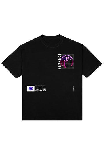 Camiseta Oversized Respect 3D