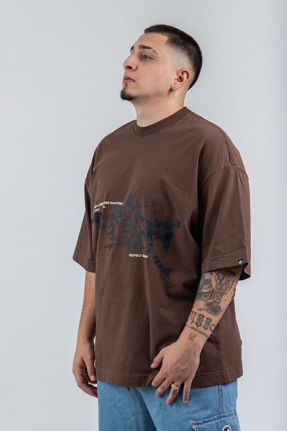 Camiseta Oversized Respect Pixe