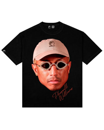 Camiseta Face Oversized Pharrell Williams