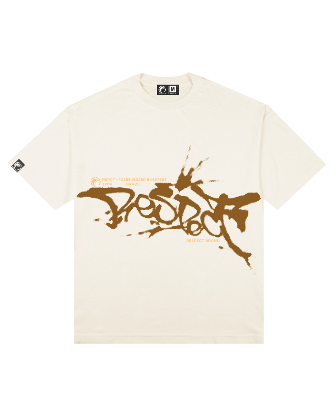 Camiseta Oversized Respect Pixe