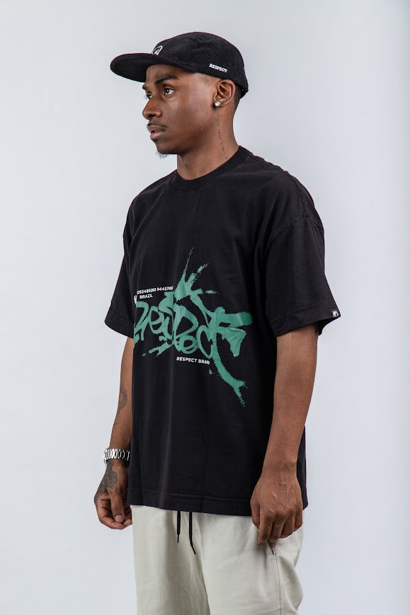 Camiseta Oversized Respect Pixe