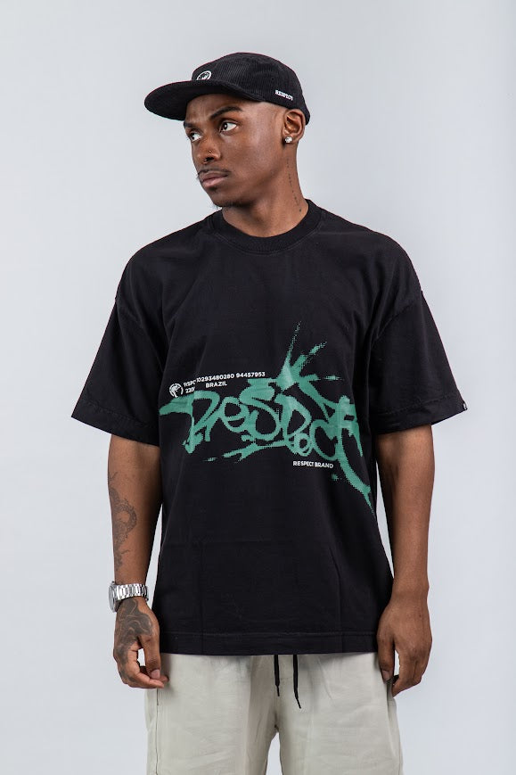 Camiseta Oversized Respect Pixe