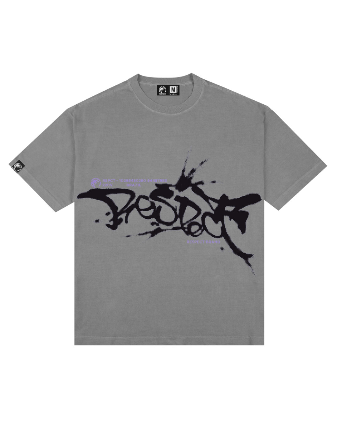 Camiseta Oversized Respect Pixe