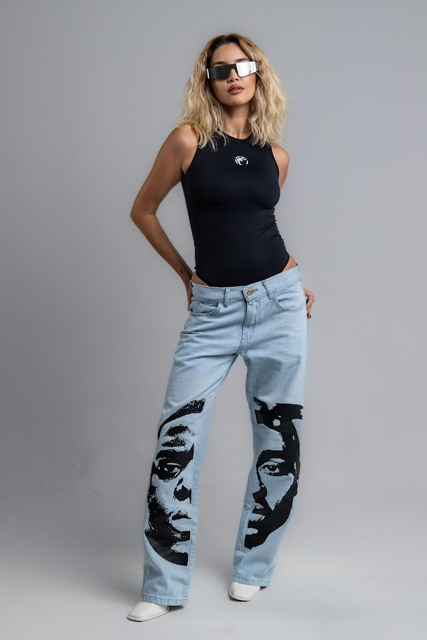 Calça Reta 2Pac and Big Jeans