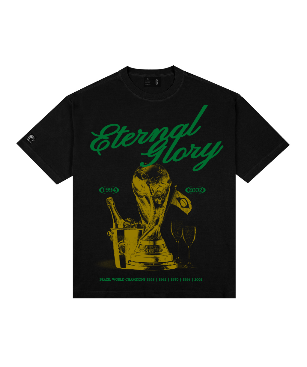 Camiseta Oversized Taça e Champagne