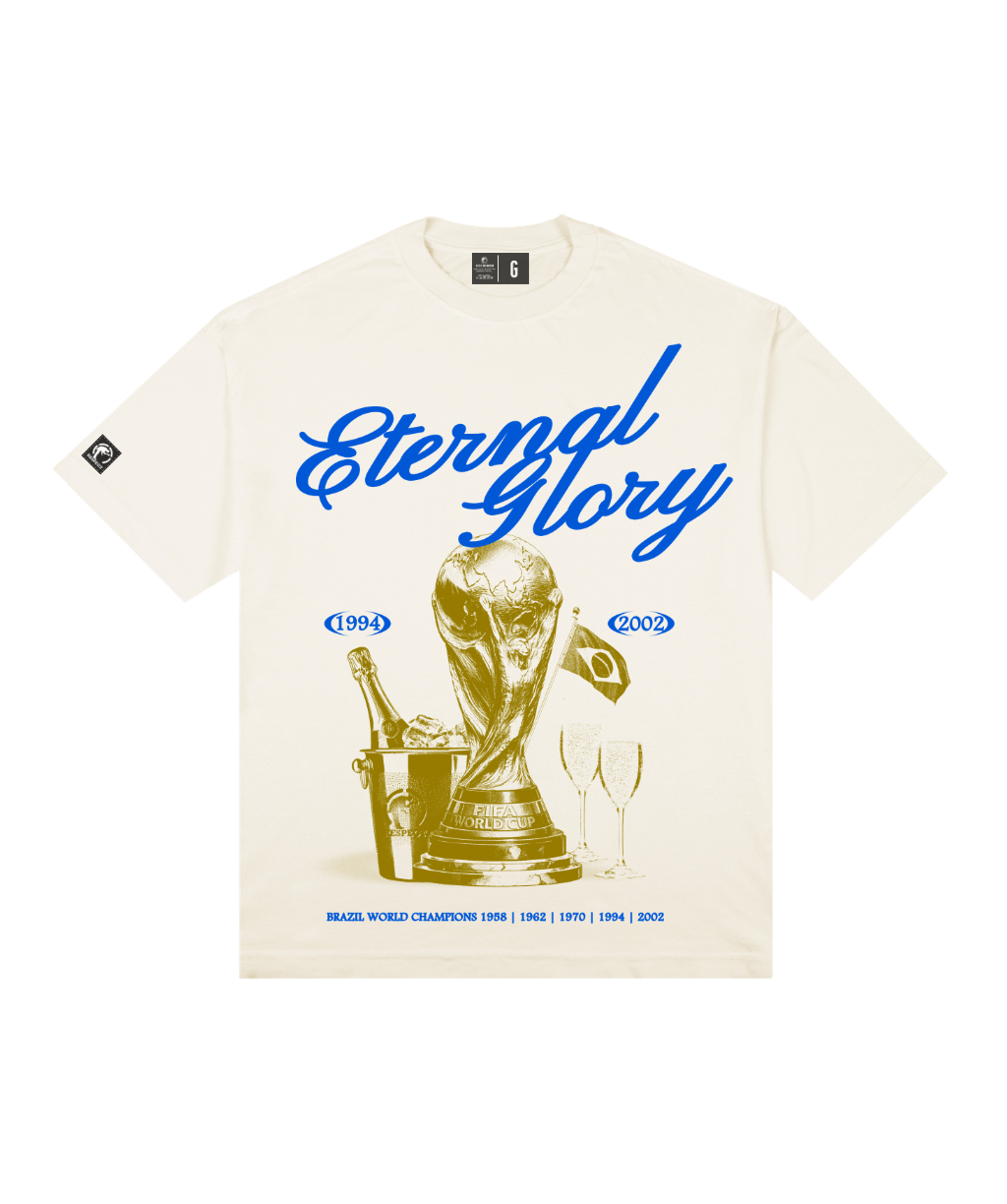 Camiseta Oversized Taça e Champagne