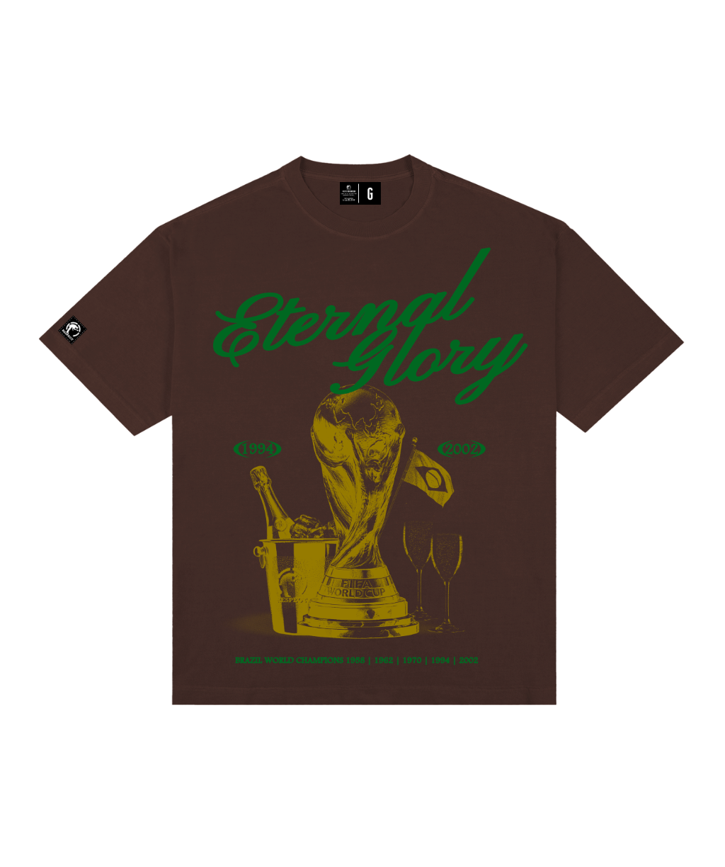 Camiseta Oversized Taça e Champagne