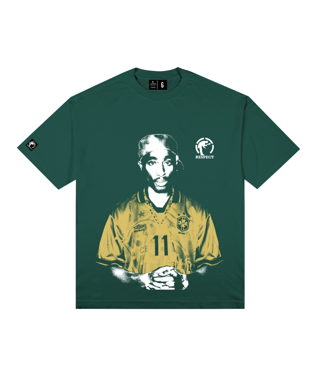 Camiseta Oversized Amarelinha Thug Life