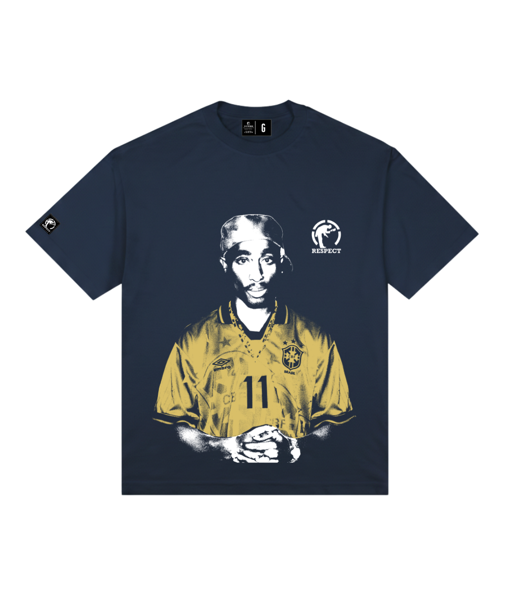 Camiseta Oversized Amarelinha Thug Life