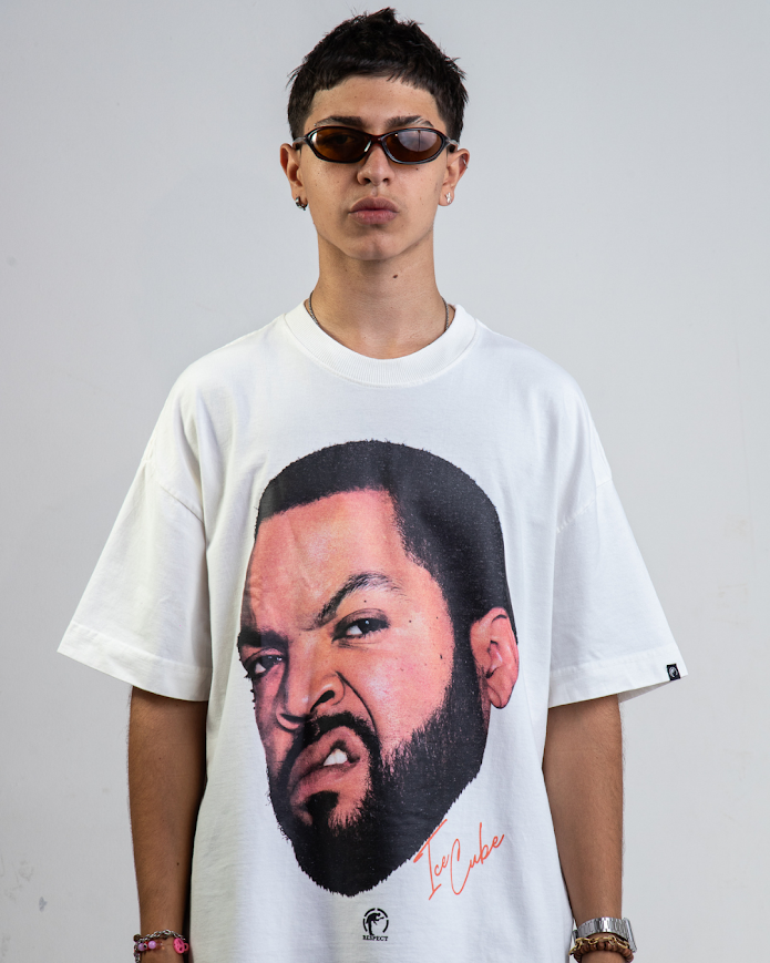 Camiseta Face Oversized Ice Cube