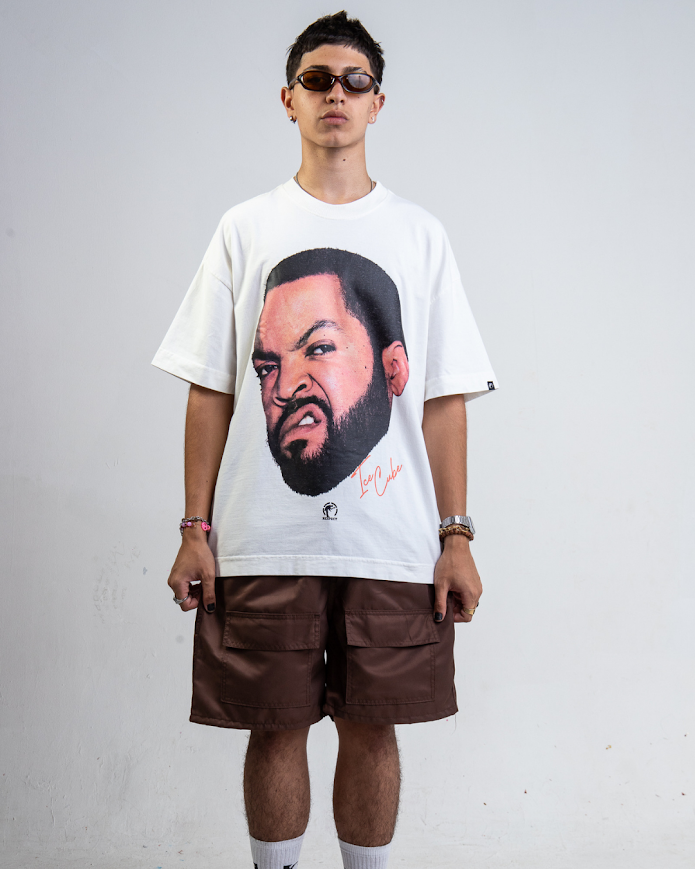 Camiseta Face Oversized Ice Cube