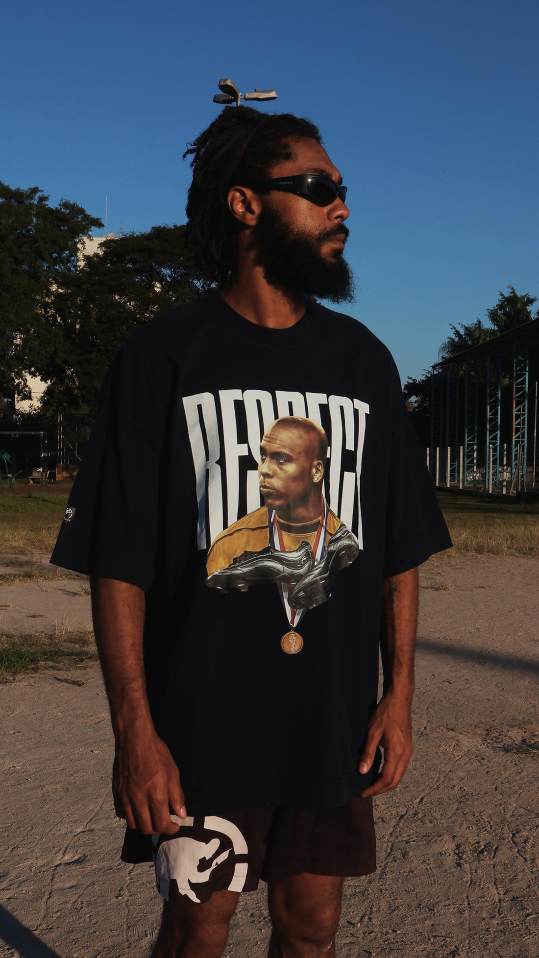Camiseta Oversized Fenômeno Respect