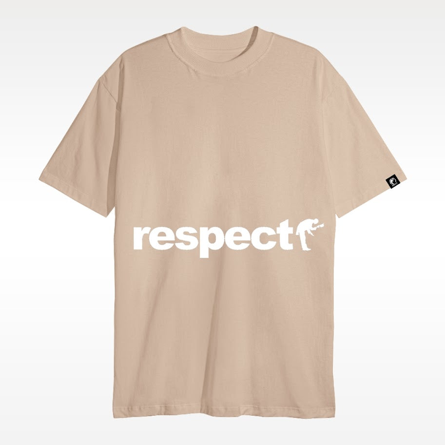 Camiseta Regular Grande Logo Escrito Branco