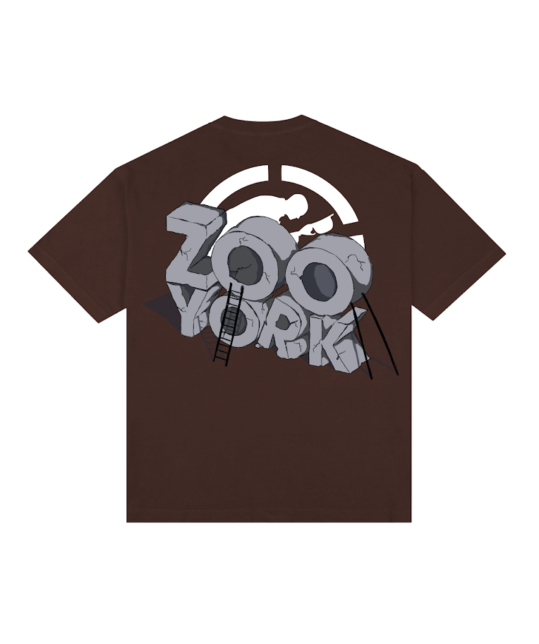 Camiseta Oversized Escultura Zoo York