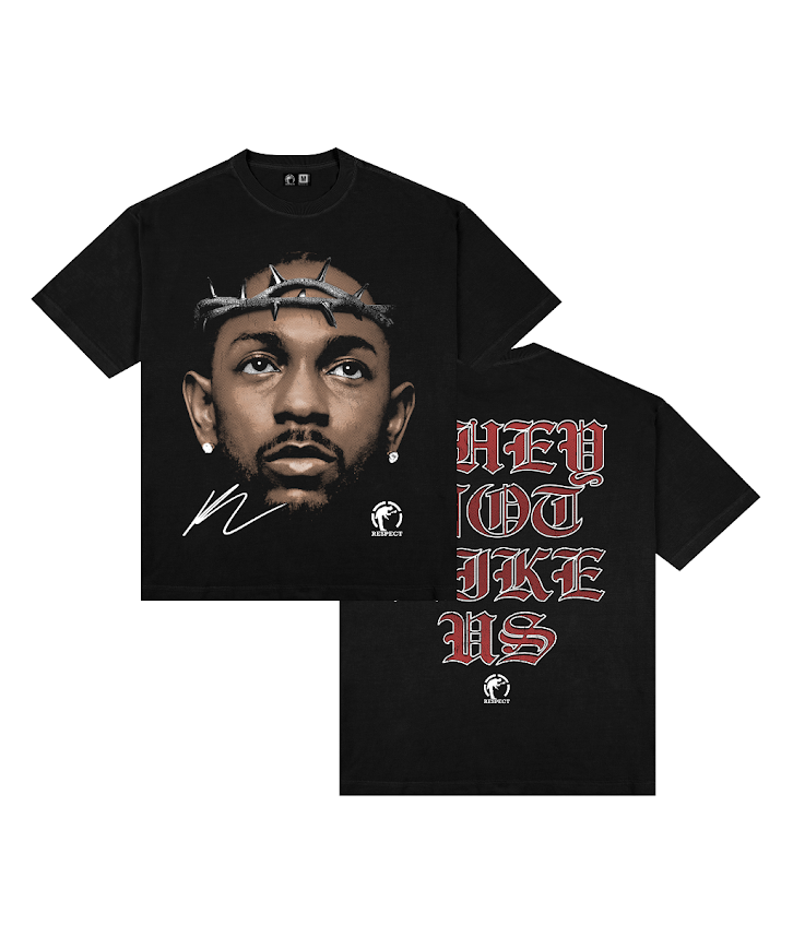 Camiseta FxV Oversized Kendrick Lamar
