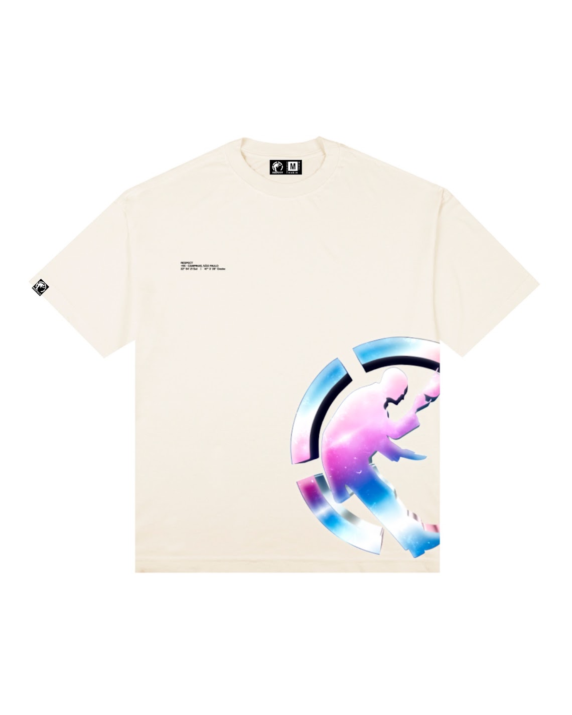 Camiseta Oversized Futurist AZ