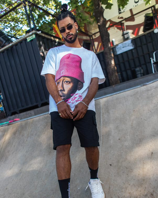 Camiseta Face Oversized Tyler