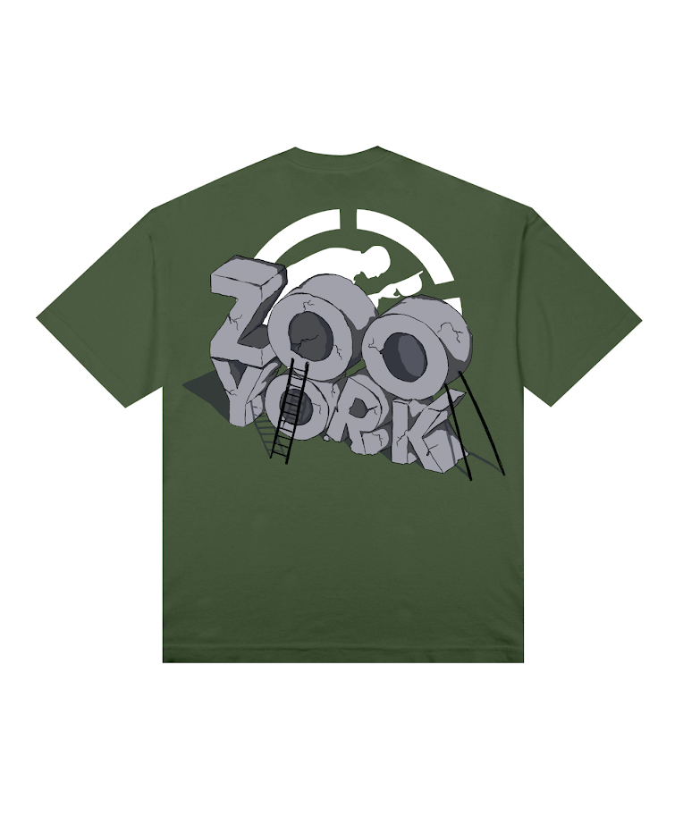 Camiseta Oversized Escultura Zoo York