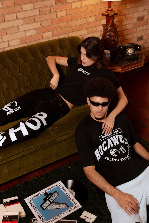 Camiseta Rocawear Oversized Ruling The Streets