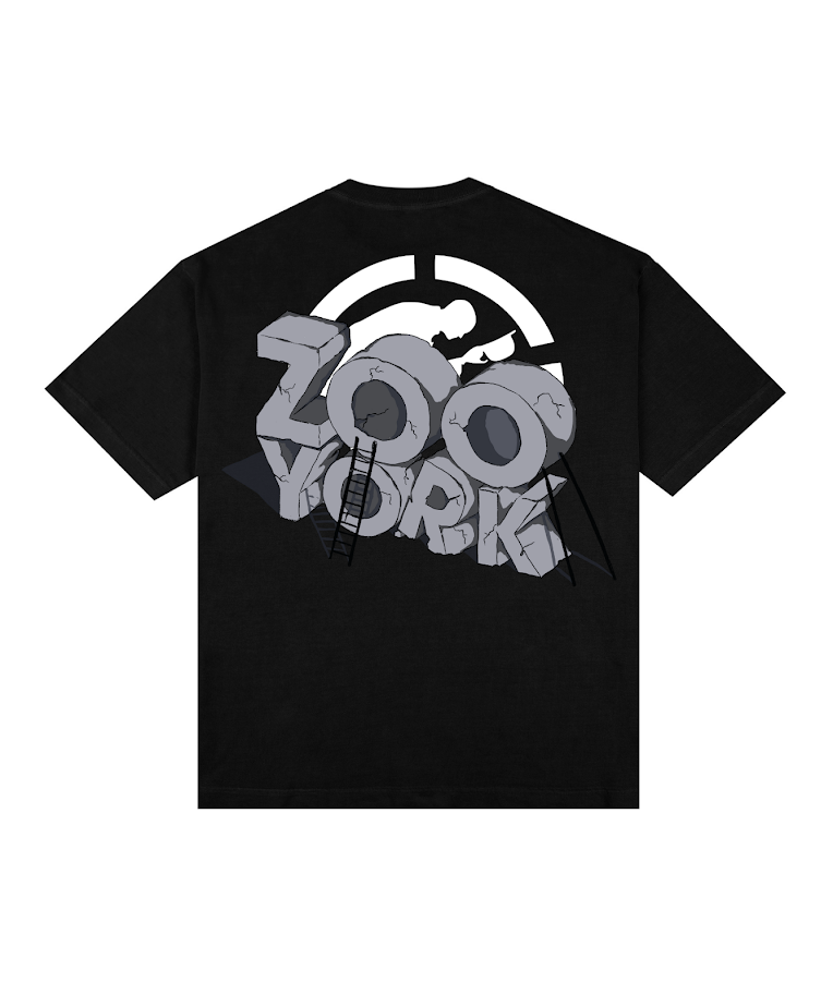 Camiseta Oversized Escultura Zoo York