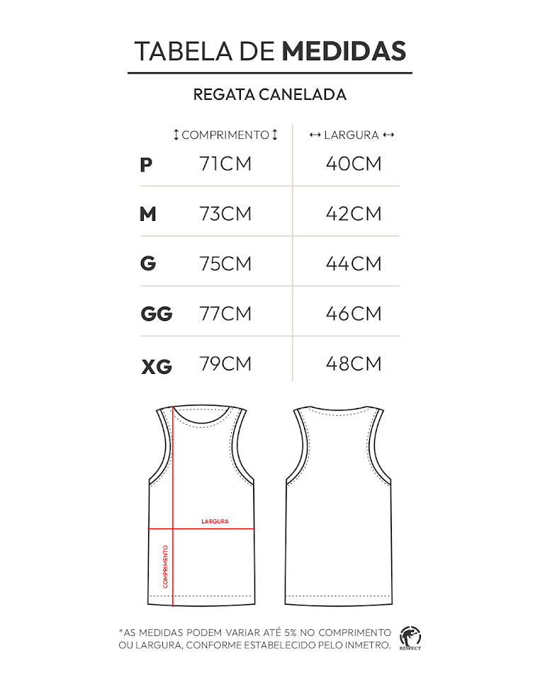 Regata Canelada Minimal