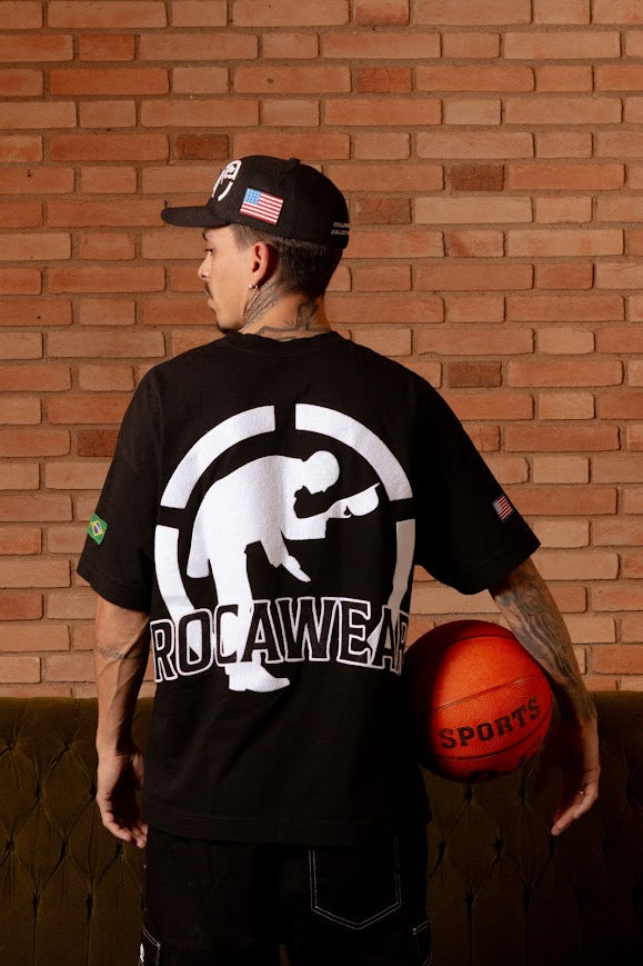 Camiseta Rocawear Oversized Flags