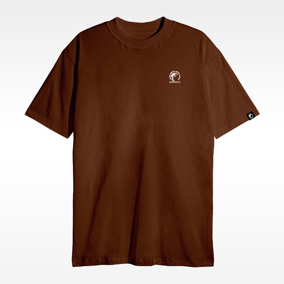 Camiseta Regular Logo Pequeno Branco