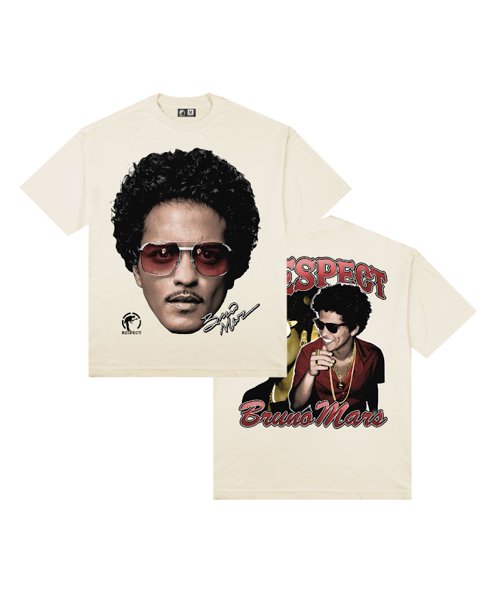 Camiseta FxV Oversized Bruno Mars