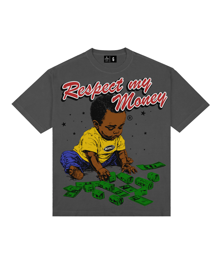 Camiseta Oversized Respect My Money