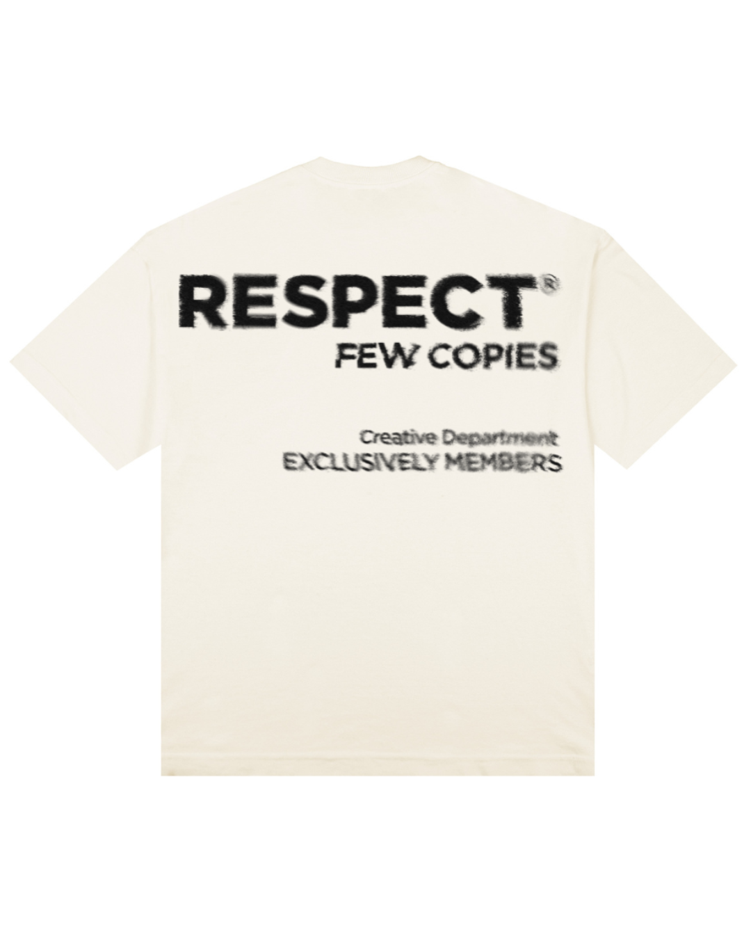 Camiseta Oversized Respect Few Copies
