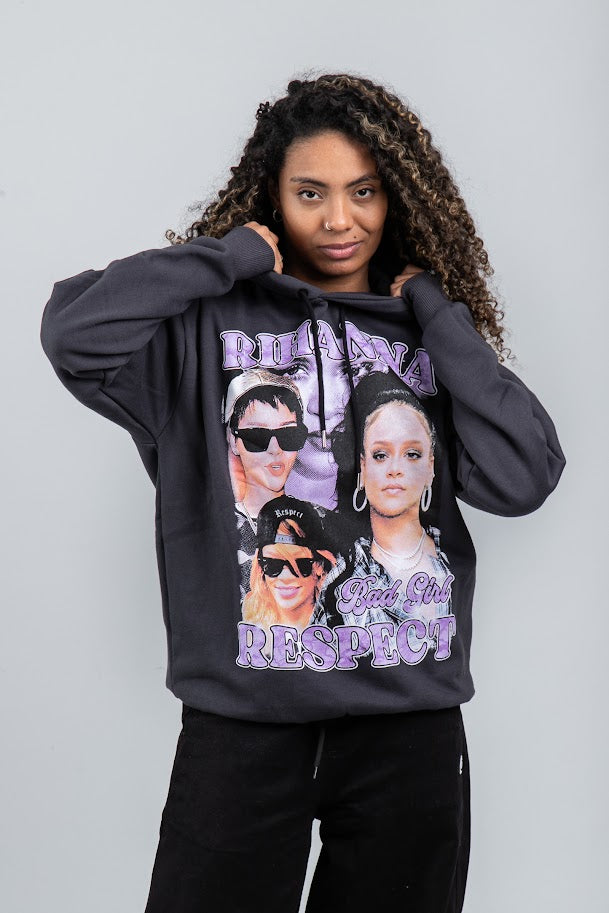 Blusa Moletom Vintage Rihanna