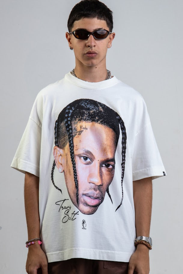 Camiseta Face Oversized Travis
