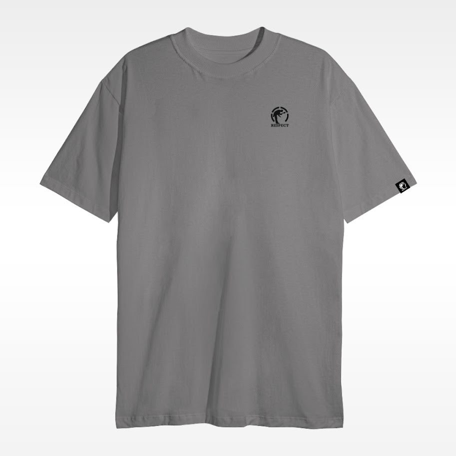 Camiseta Regular Logo Pequeno Preto