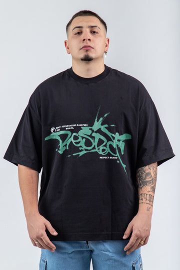 Camiseta Oversized Respect Pixe
