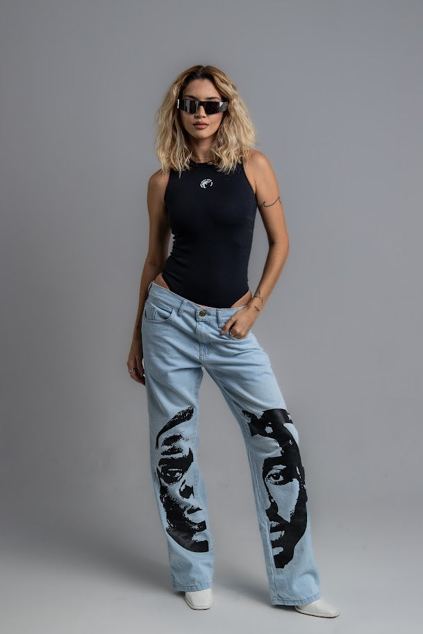Calça Reta 2Pac and Big Jeans
