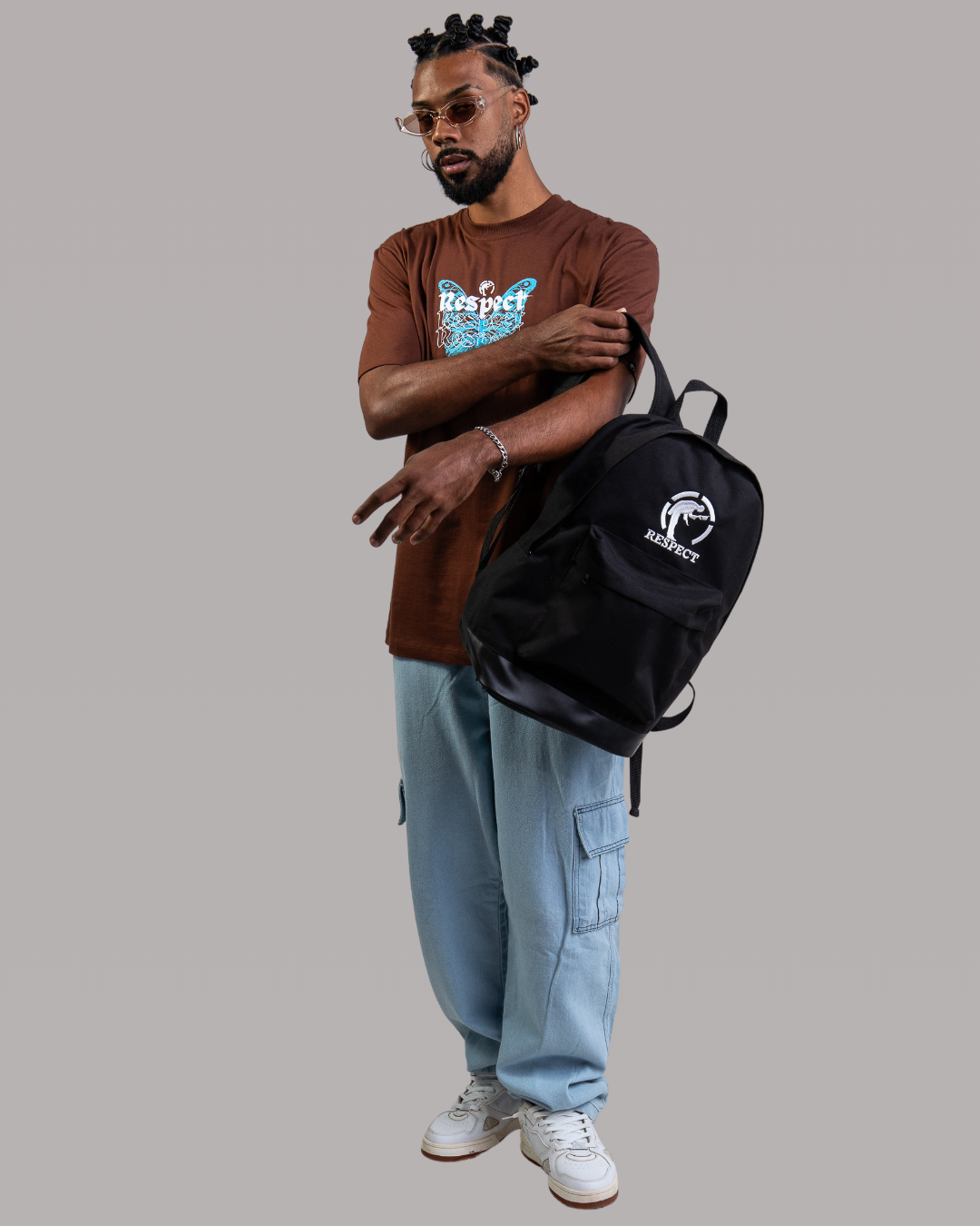 Calça Jeans Cargo Reta