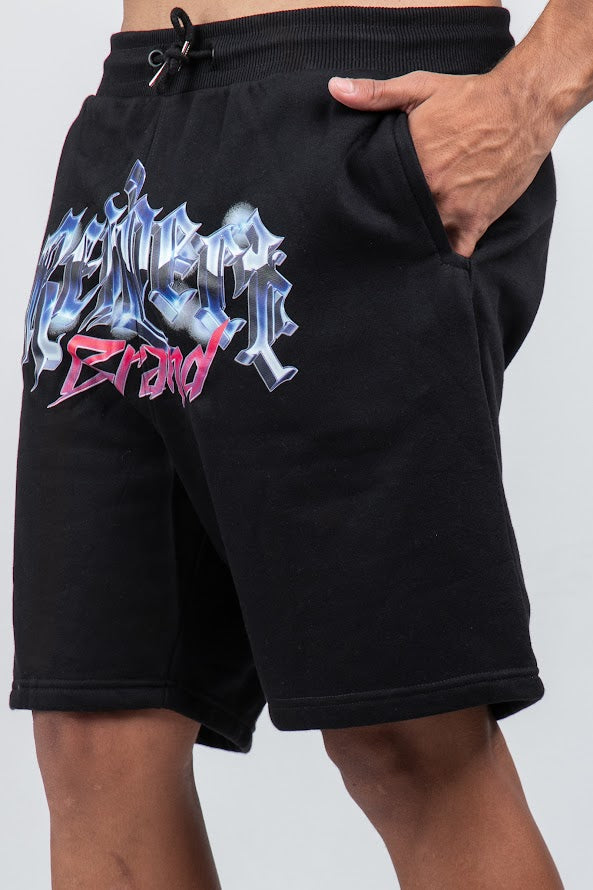 Bermuda Moletom Respect Future Preta