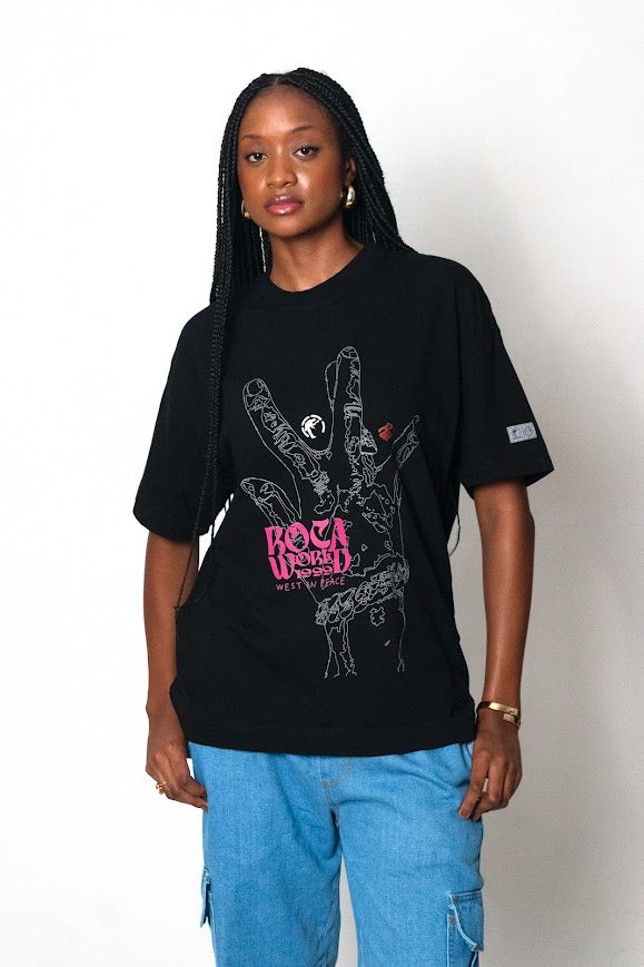 Camiseta Rocawear Oversized West in Peace