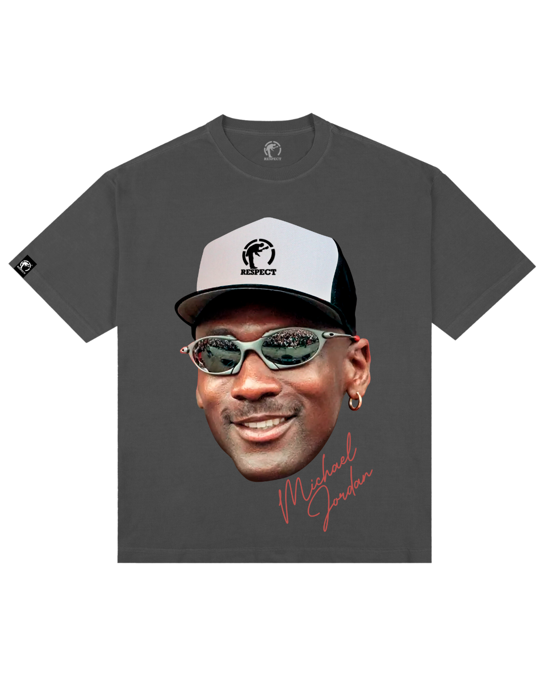 Camiseta Face Oversized Michael Jordan