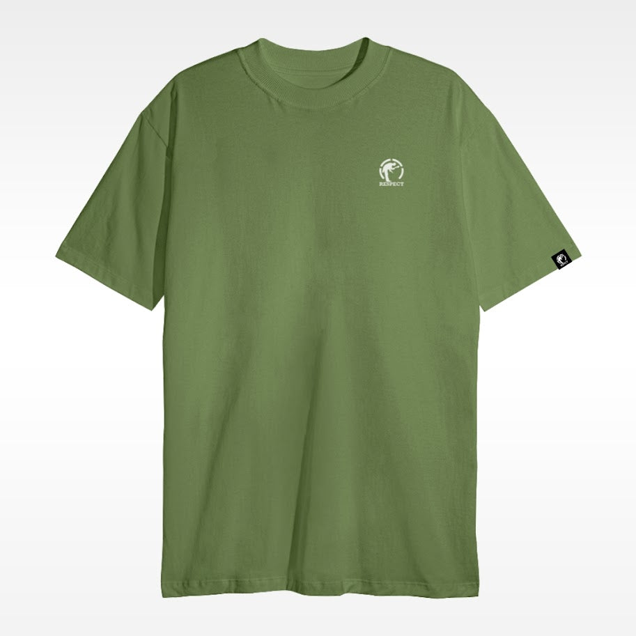 Camiseta Regular Logo Pequeno Branco