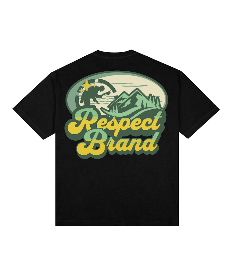 Camiseta Oversized Respect Montanha