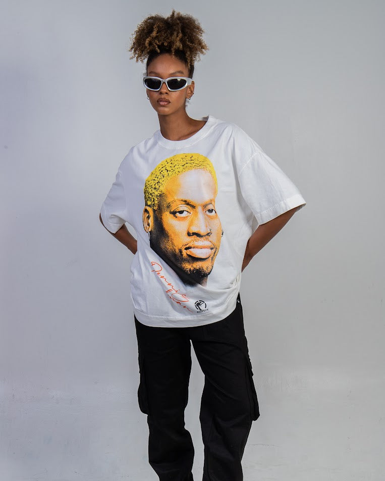 Camiseta Face Oversized Rodman