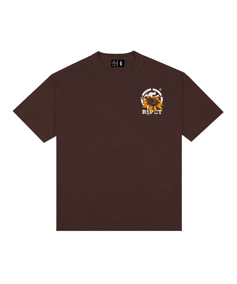 Camiseta Oversized Respect Girassol