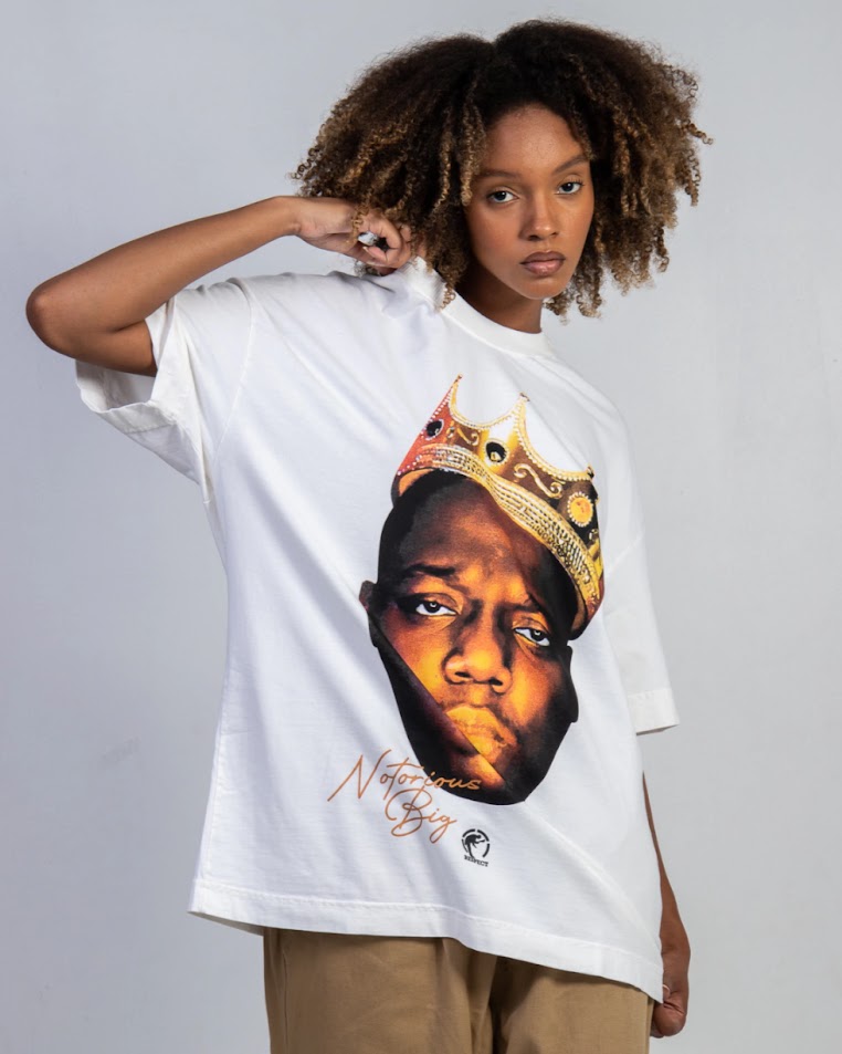 Camiseta Face Oversized Big