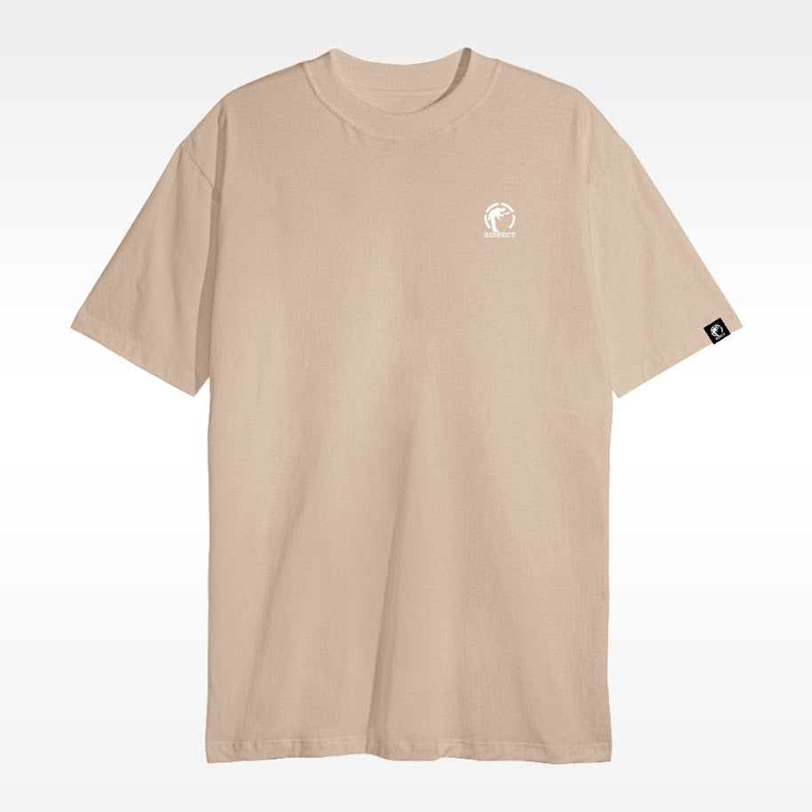 Camiseta Regular Logo Pequeno Branco